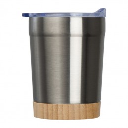 Cană din oțel inoxidabil reciclat Torino , 300 ml, 438907 - Gri
