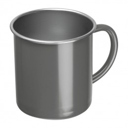 Cană din oțel Trezzo, 350ml, 438077 - Gri-Argintiu