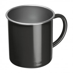 Cană din oțel Trezzo, 350ml, 438003 - Negru