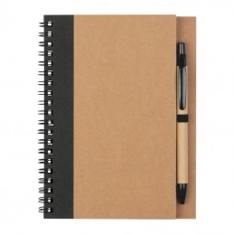 Notes cu spirală Ravenna, A5, 434103 - Negru