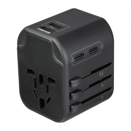 Adaptor de călătorie Maracena, 432903 - Negru
