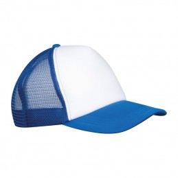 Șapcă trucker cu 5 panele  Egmond, 425804 - Albastru