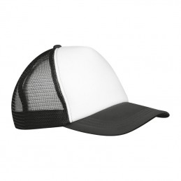 Șapcă trucker cu 5 panele  Egmond, 425803 - Negru