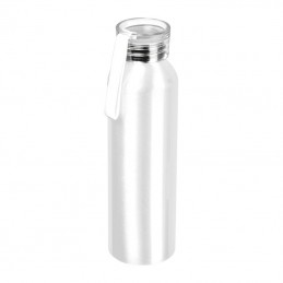 Termos aluminiu reciclat Cork, 600 ml, 424706 - Alb