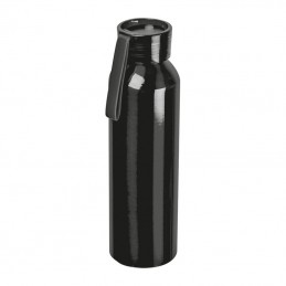 Termos aluminiu reciclat Cork, 600 ml, 424703 - Negru