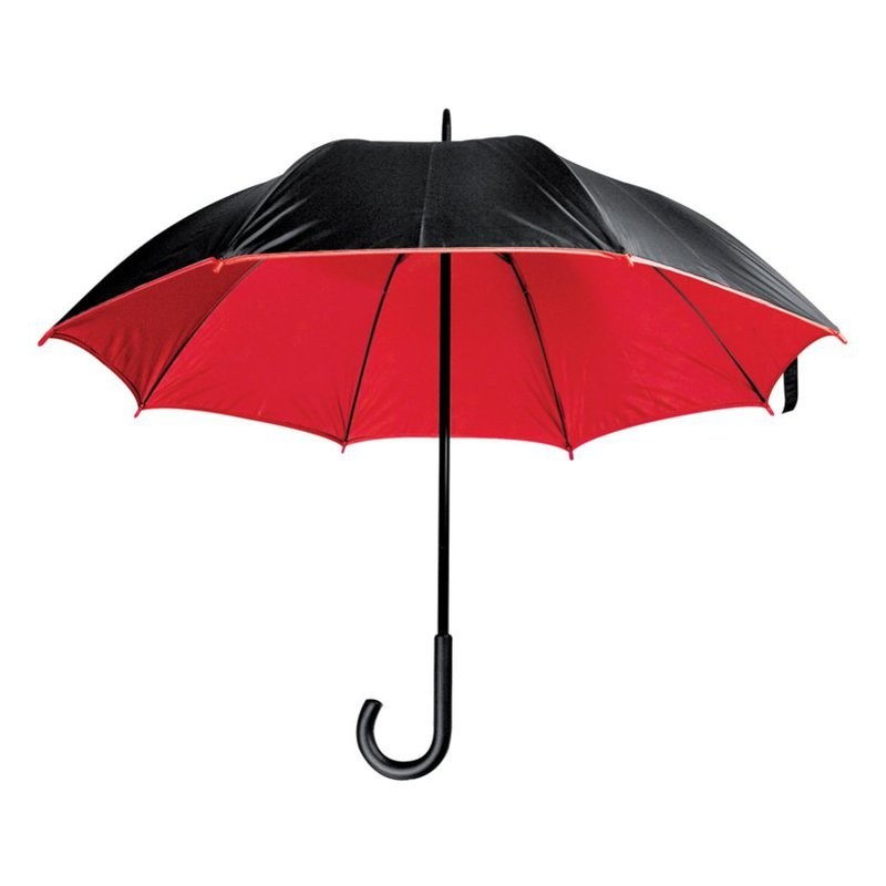 Umbrelă lux cu tijă metalică - 4519705, Red