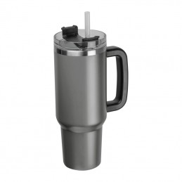 Cană termos XXL Tel Aviv 1200 ml, 416577 - Gri-Argintiu