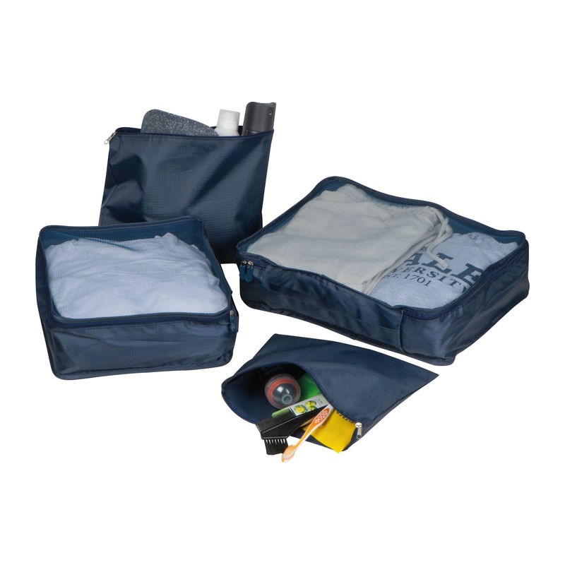 Set 4 organizatoare pentru călătorie Belmont, 390844 - Albastru Inchis Set 4 organizatoare pentru călătorie Belmont, 390844 - Albastru Inchis