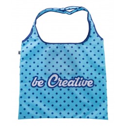 SuboShop Fold II, sacoșă de cumpărături, personalizată, RPET, AP716747, alb