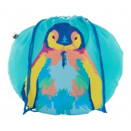 CreaDraw Circle, rucsac cu șnur, personalizat, RPET, AP716782-06, albastru