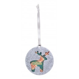 CreaFelt Tree, Ornament pentru brad, ren, AP716791-D, gri