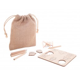 Matchmor, joc de colorat cu potrivire a formelor, AP716804, natural