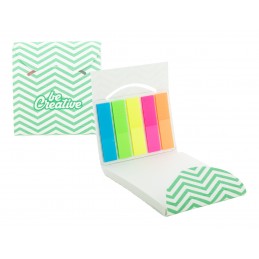 CreaStick Seed Combo C, Carnețel cu post-it-uri, personalizat, AP716814, alb
