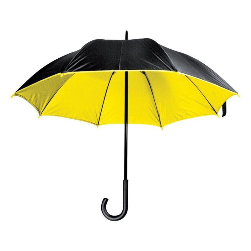 Umbrelă lux cu tijă metalică - 4519708, Yellow