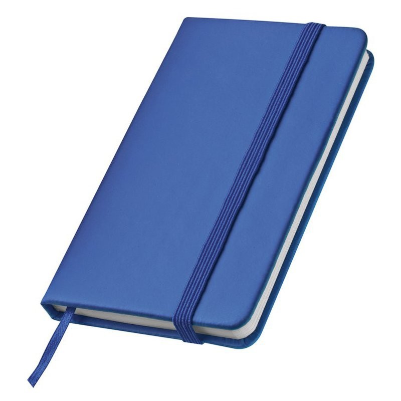 Caiet de buzunar cu elastic - 2836704, Blue