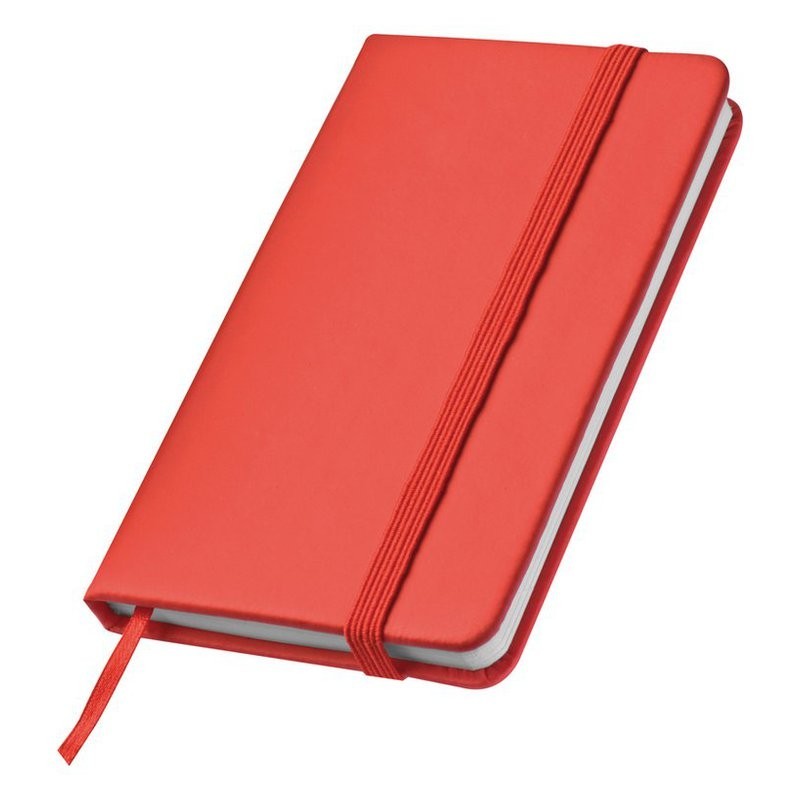 Caiet de buzunar cu elastic - 2836705, Red Caiet de buzunar cu elastic - 2836705, Red