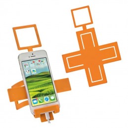 Suport ”Cross” pentru telefon - 2346010, Orange