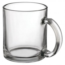 Ceaşcă de cafea din sticlă 300 ml - 8333166, Transparent