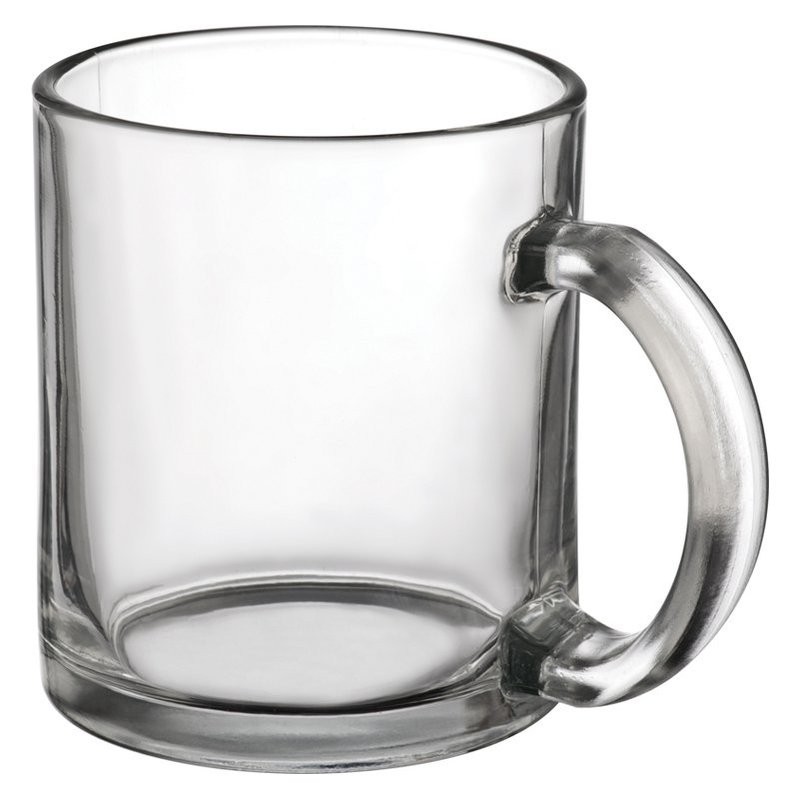 Ceaşcă de cafea din sticlă 300 ml - 8333166, Transparent Ceaşcă de cafea din sticlă 300 ml - 8333166, Transparent