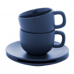 Caturra Plus, Set cești capuccino, AP800556-06A, albastru închis