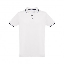 ROME. Tricou polo slim fit bărbați 30136.06-XXL, Alb