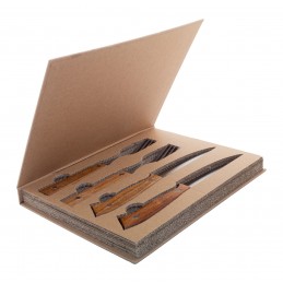 Tomahawk, Set de tacâmuri pentru friptură, AP800561, natural