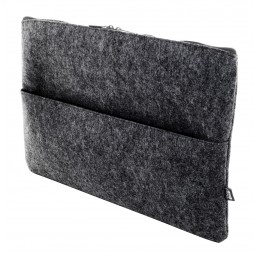 Refelt Comp, geantă pentru laptop din pâslă RPET, AP800573-80, gri închis