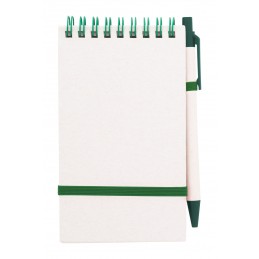 Relact Jot, Agendă din carton reciclat al cutiilor de lapte, AP800775-07, verde