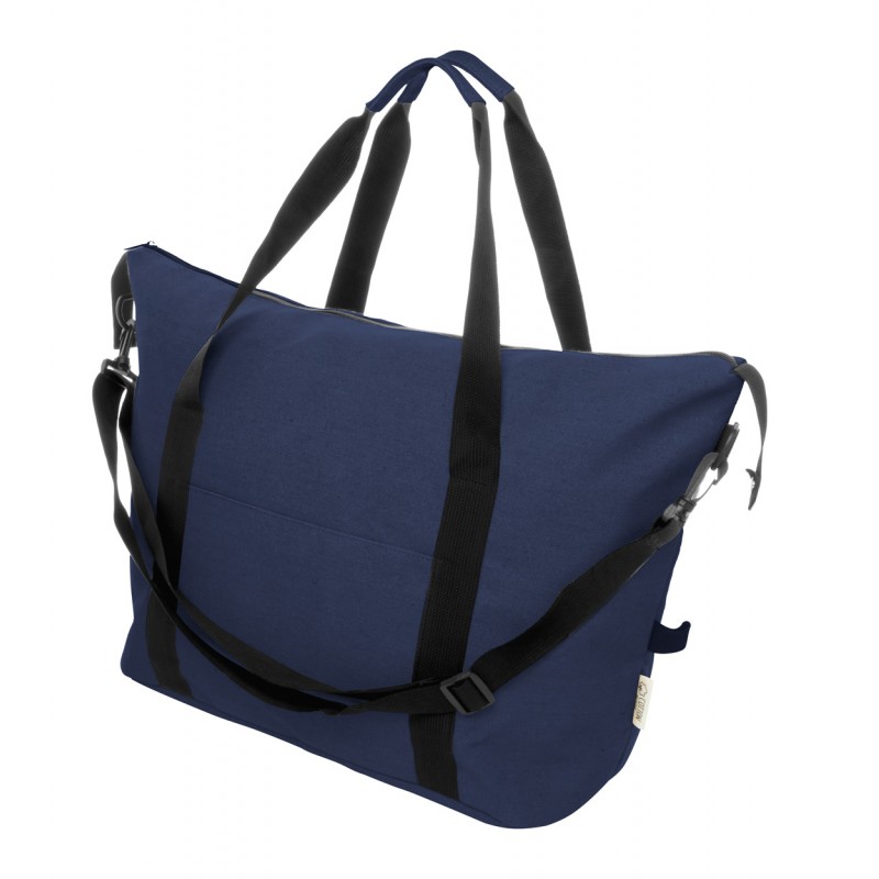 Rebyss Travel, geantă de voiaj din pânză reciclat, AP808142-06A, albastru închis Rebyss Travel, geantă de voiaj din pânză reciclat, AP808142-06A, albastru închis