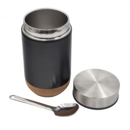 BASILAN 400 ml vacuum container, black - R08455.02
