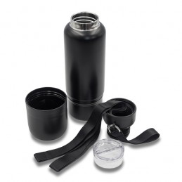 MULTINA multifunctional vacuum bottle 500ml, black - R08437.02