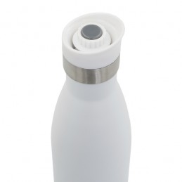 YAKIMA 550 ml insulated bottle with lid 360°, white - R08195.06