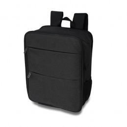 FLIER expandable backpack for laptop, graphite - R91849.41