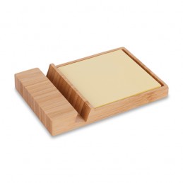 EDGAR bamboo phone stand, beige - R22824.13