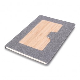 BAINES notebook, grey - R64207.21