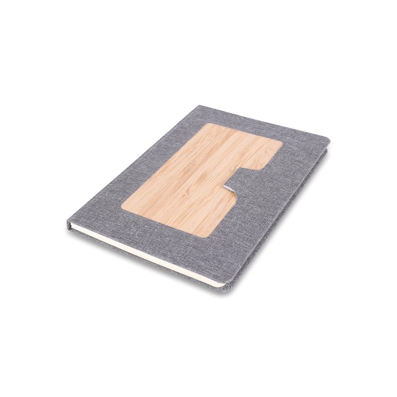 BAINES notebook, grey - R64207.21