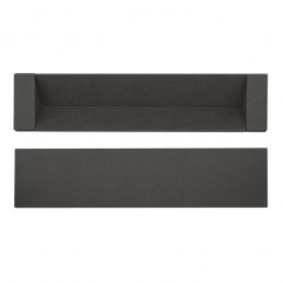 CARDBOARD pen case,  black - R01030.02