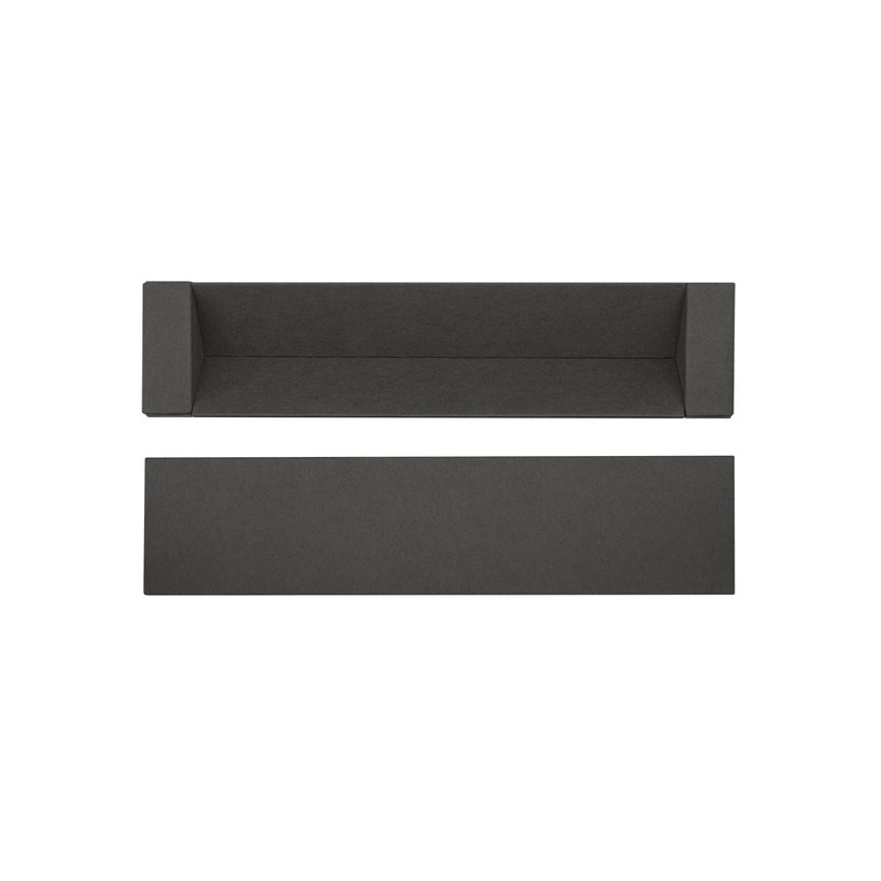 CARDBOARD pen case, black - R01030.02 CARDBOARD pen case, black - R01030.02