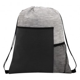 KRISTOF drawstring backpack, grey - R08468.21