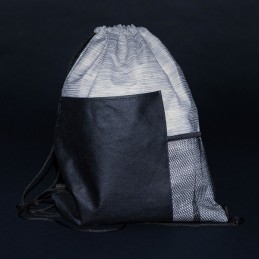 KRISTOF drawstring backpack, grey - R08468.21