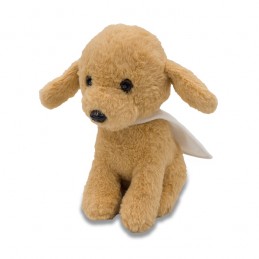 LANDO plush dog, beige - R74046.13