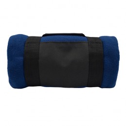 GIT fleece blanket, dark blue - R08098.42