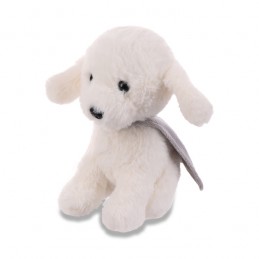 LANDO plush dog, white - R74046.06