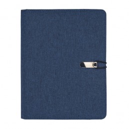 VICTORIS organizer with notebook, dark blue - R08167.42