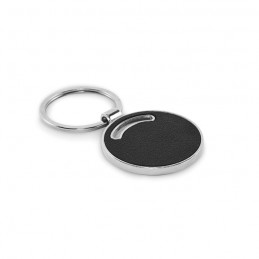 LIRCLE, Breloc de formă rotundă, Negru - MO2537-03