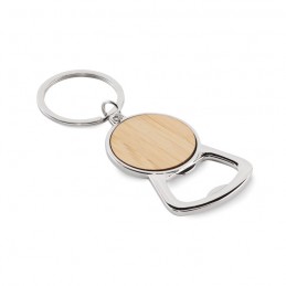 KEYPOP, Breloc din aluminiu reciclat, Lemn - MO2483-40