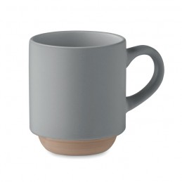 CERACK, Cană ceramică stivuibilă 170 ml, Gri - MO2493-07