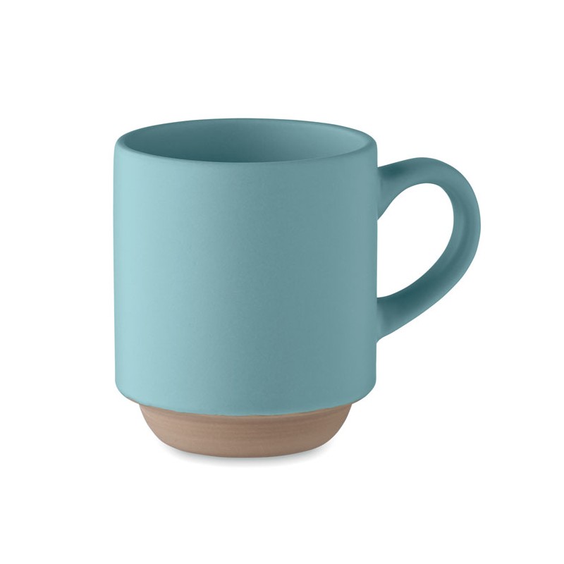 CERACK, Cană ceramică stivuibilă 170 ml, Petrol - MO2493-20 CERACK, Cană ceramică stivuibilă 170 ml, Petrol - MO2493-20