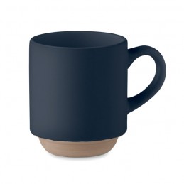 CERACK, Cană ceramică stivuibilă 170 ml, Albastru Marin Francez - MO2493-85