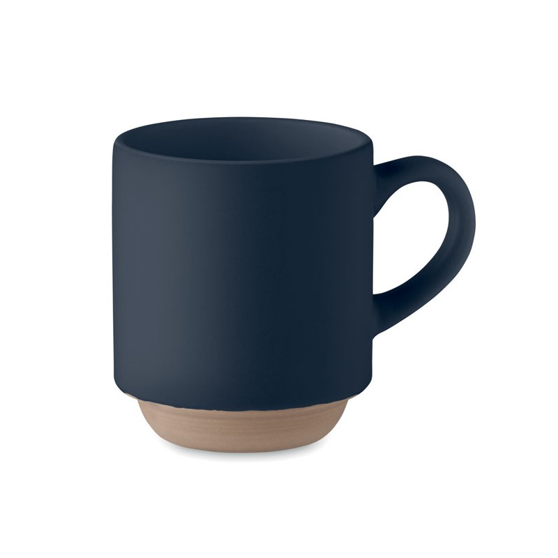 CERACK, Cană ceramică stivuibilă 170 ml, Albastru Marin Francez - MO2493-85 CERACK, Cană ceramică stivuibilă 170 ml, Albastru Marin Francez - MO2493-85